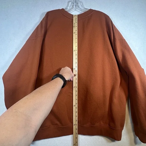 Blessed Girl Fall For Jesus Sweatshirt-Rust Color-3XL - Picture 6 of 8